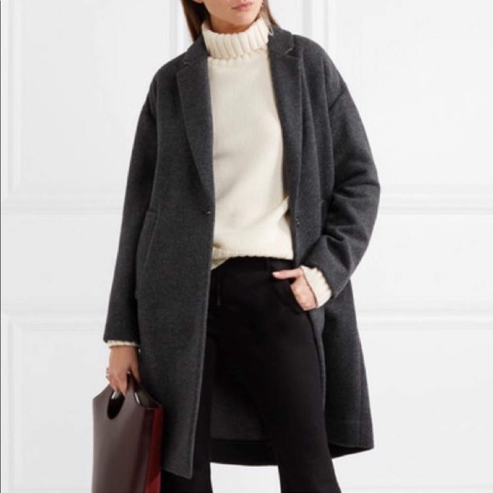 Madewell Charcoal Grey Monsieur Coat